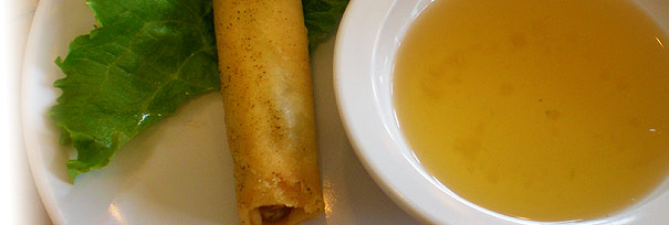 Spring rolls from Pho Lang Thang