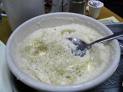 Instant grits at Bonnie Lynn Bakery