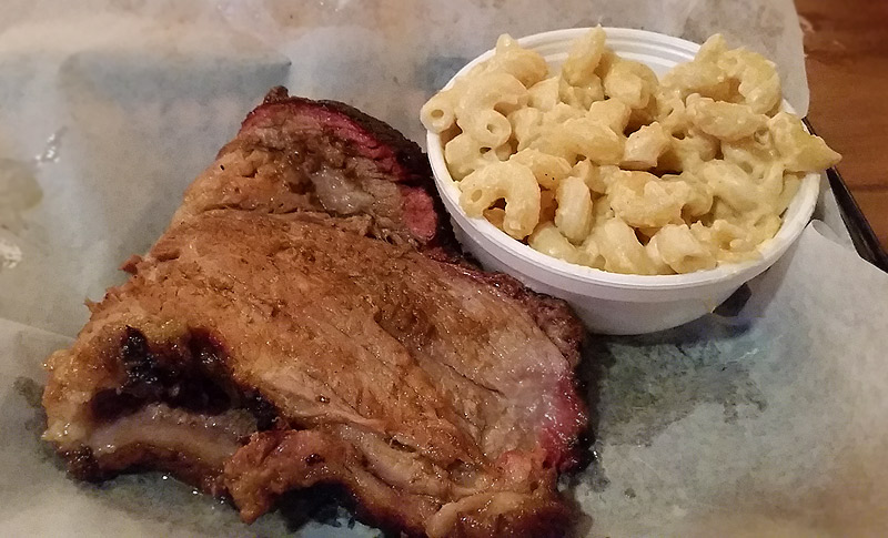 brisket and mac and cheese