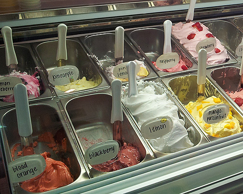 Gelato at Buona Terra