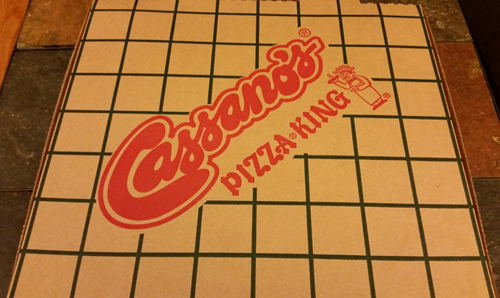 cassano's pizza box