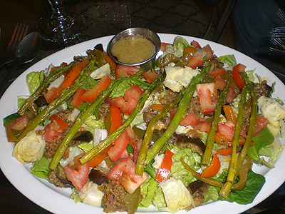 Mark Anthony salad at Europa