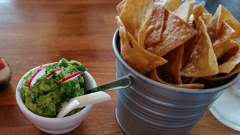 chips and guacamole