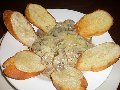 Mushroom appetizer