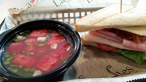 watermelon gazpacho