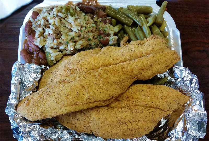 Catfish platter