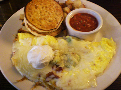 Bacado omelette