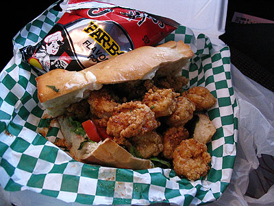 Glazed Shrimp Po' Boy from New Orleans To Go