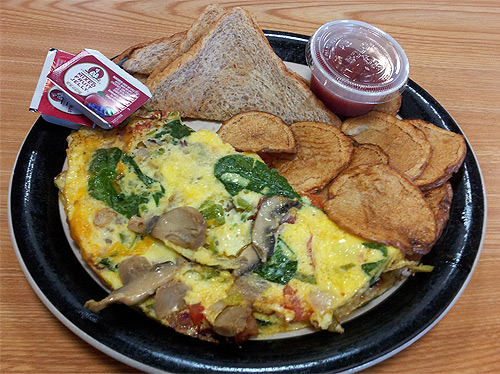 Veg Head Omelet