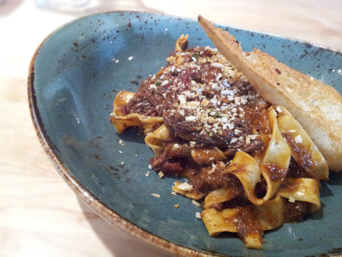 Peppered Pappardelle at Red Roost Tavern
