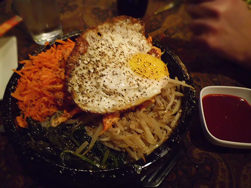 Bibimbap at The Painted Fish