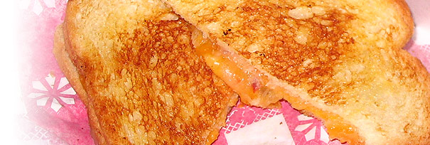 Grilled Cheese Sandwich from Cafe De Wheels