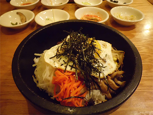 Bibimbap at Asiana Korean