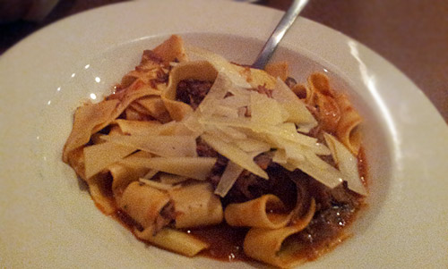 Pappardelle Pasta with Wild Boar Ragu