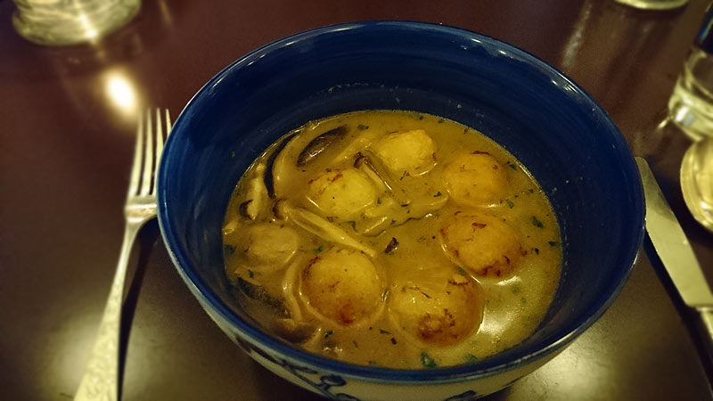 gnudi in broth