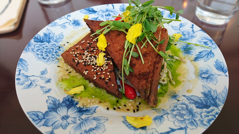 Peanut Lemongrass Smoked Tofu