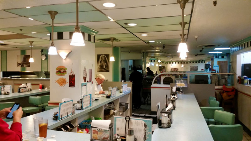 Hathaways diner interior