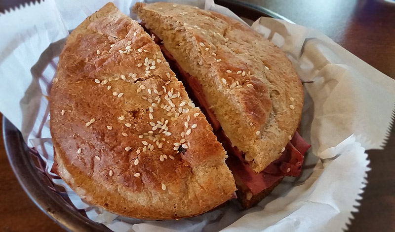 reuben on wheat