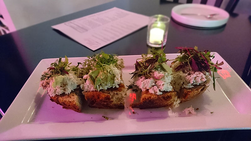 crab toast