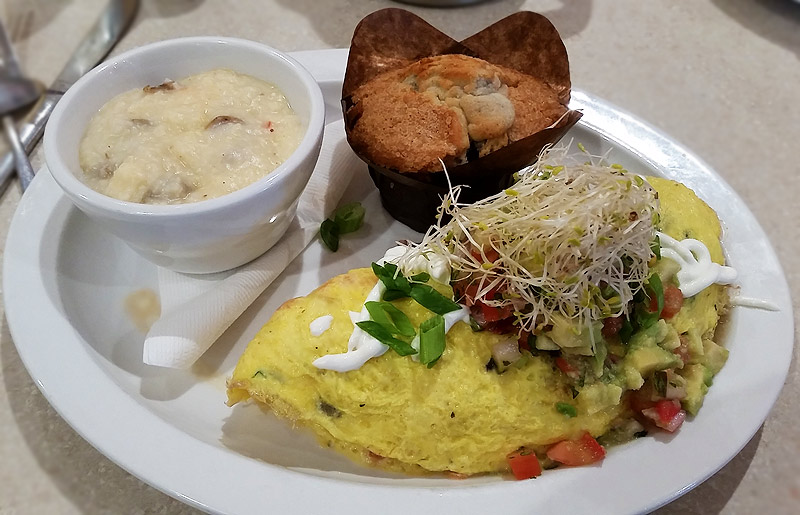 Surfer Girl Omelet