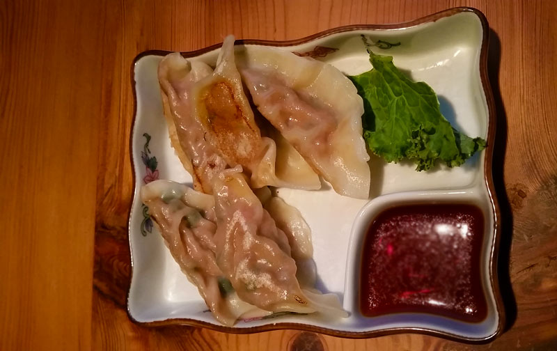 gyoza dumplings